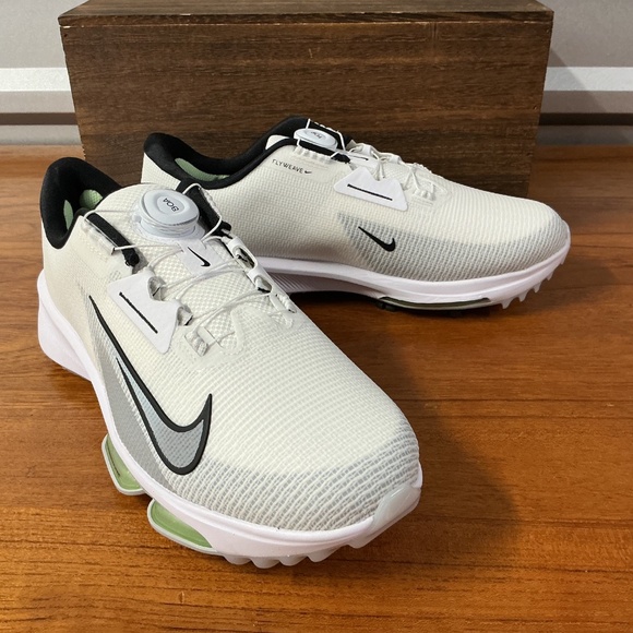 Nike Men Infinity Tour BOA 2 White Golf Shoe FN6730-100 Size 10W - Picture 1 of 8